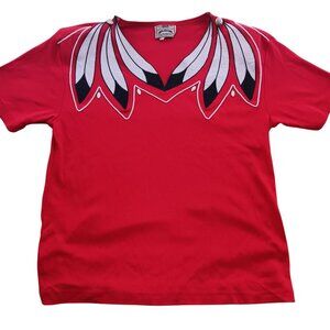 Veste Western 1849 Authentic Ranch Wear Pour Fille – Rouge – Taille M
